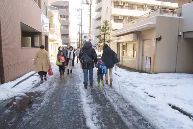 雪の日