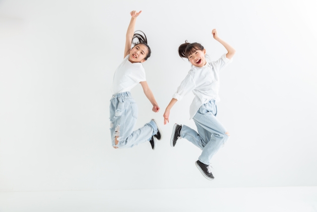 ダンスで跳ぶ