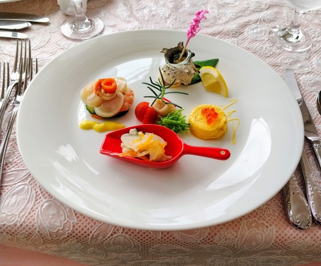 少しずつの料理