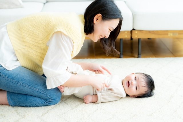 赤ちゃんとママ