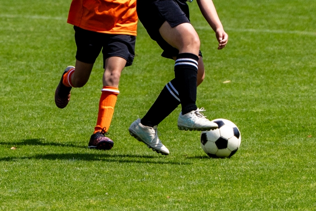 サッカーに挑む