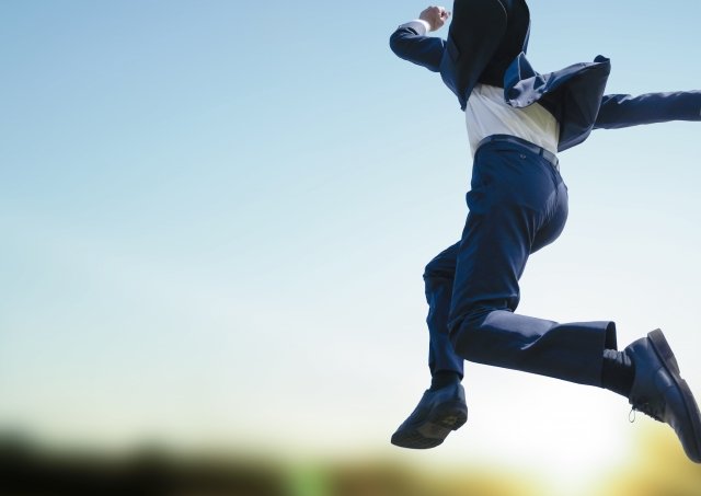 飛び出すビジネスパーソン