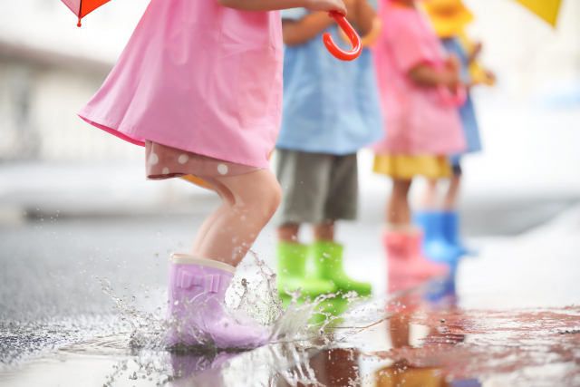 雨の日