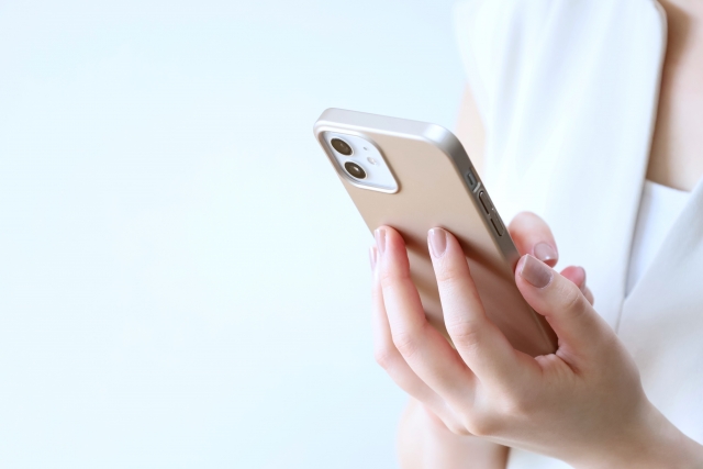 スマホを使用