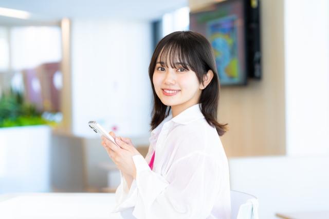 女性一人