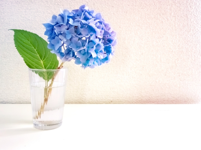 花を飾る