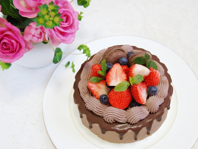 誕生日ケーキ