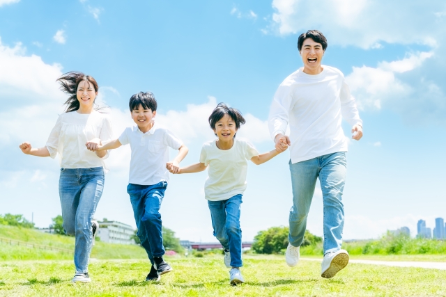夏の家族