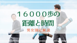 16000歩