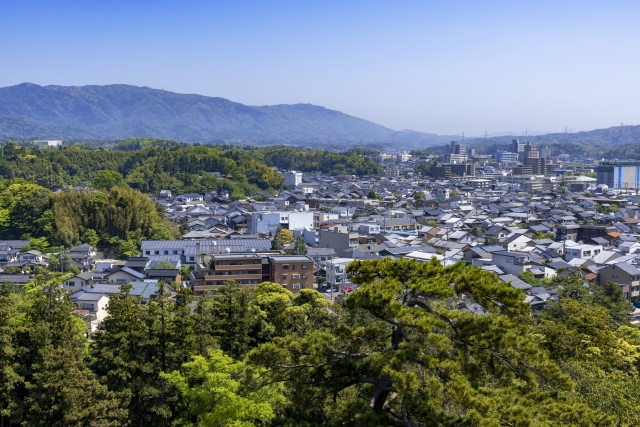 松江の町