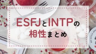 ESFJ-INTP相性