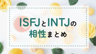 ISFJ-INTJ相性