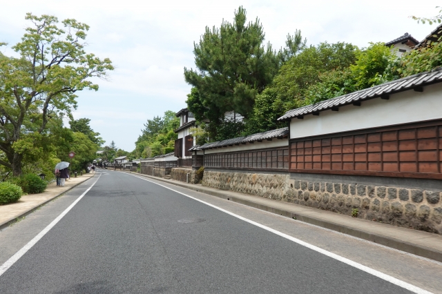 松江の武家屋敷（塩見縄手）